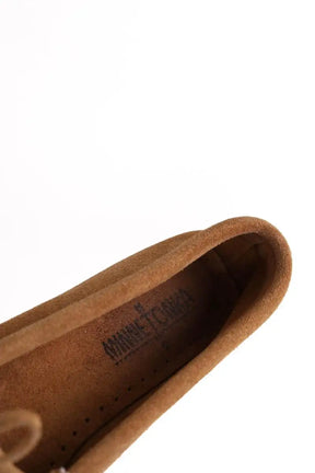Mocassins Minnetonka Camel en Daim