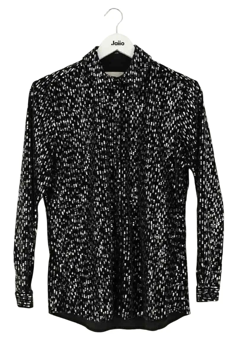 Chemise Sézane Argent en Synthétique, taille S - Seconde Main