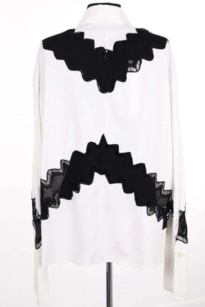 Chemise ANOTHER TOMORROW Blanc en Viscose