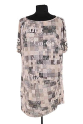 Robe Galliano Beige en Synthétique, taille XS - Seconde Main