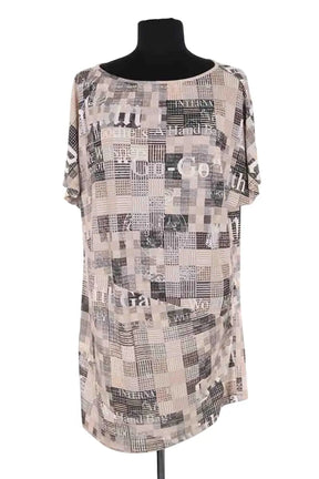 Robe Galliano Beige en Synthétique, taille XS - Seconde Main