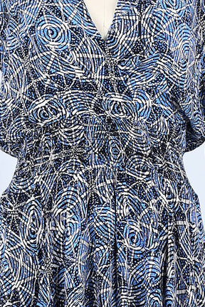 Robe Maje  Bleu