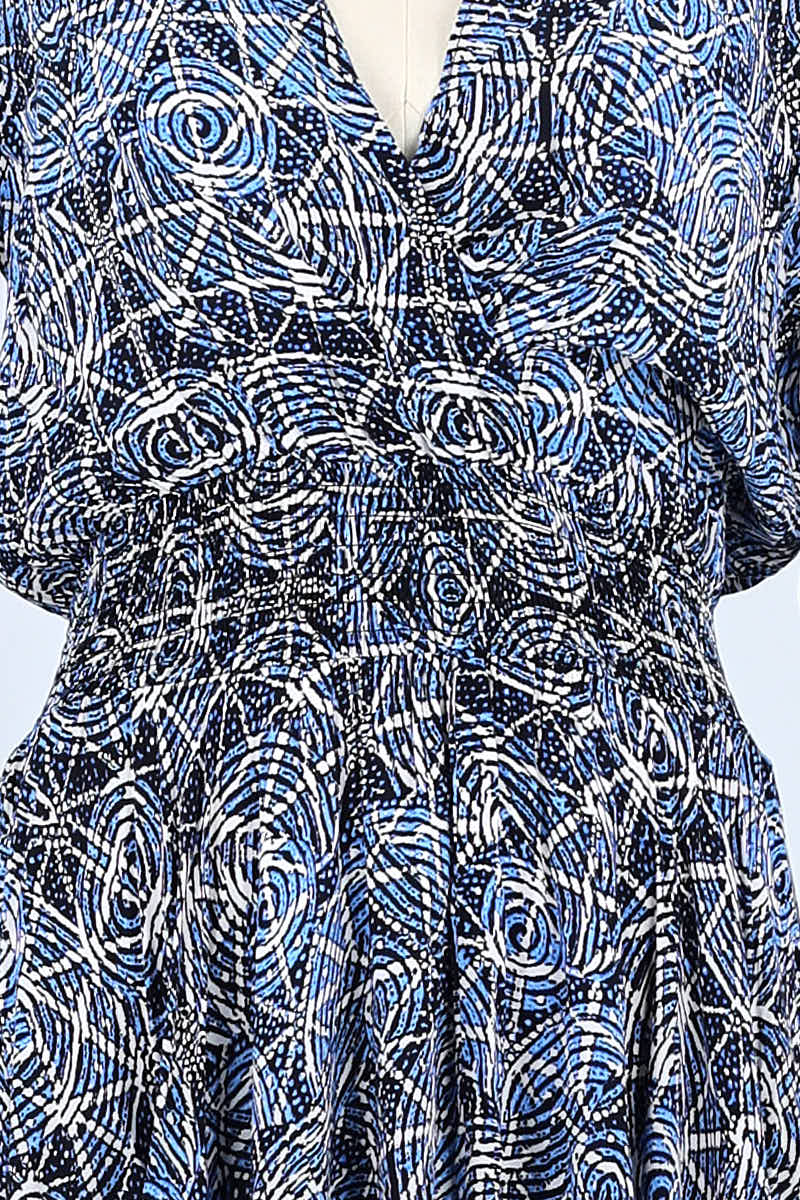 Robe Maje  Bleu