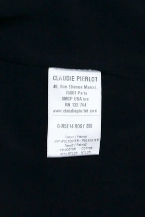 Robe Claudie Pierlot Bleu en Synthétique