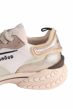 Baskets Ghoud Beige en Cuir