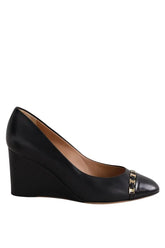 Talons Salvatore Ferragamo Noir en Cuir, taille 37 - Seconde Main