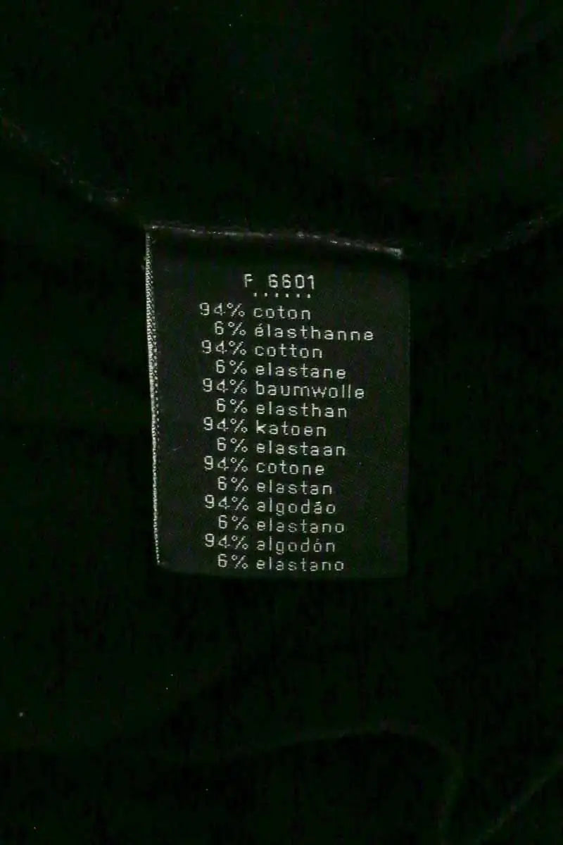 Polo Lacoste Noir en Coton