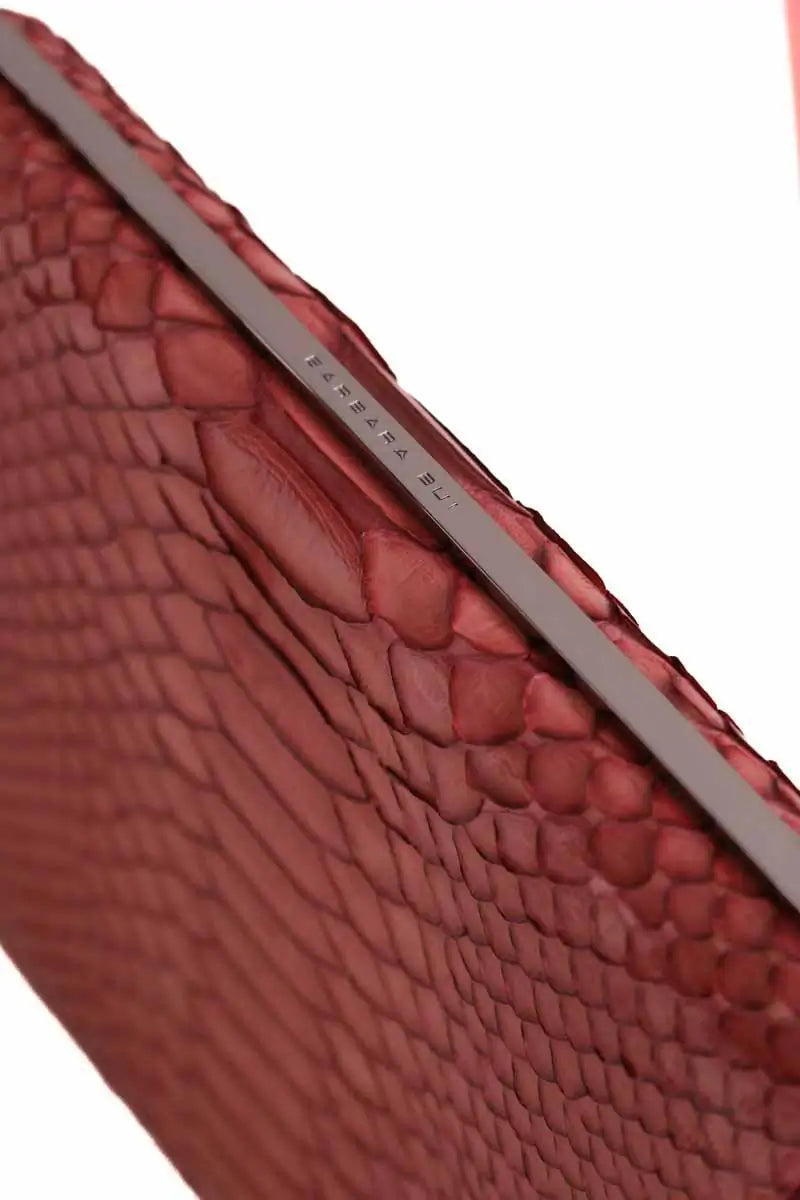 Sac à bandoulière Barbara Bui Rouge en Cuir