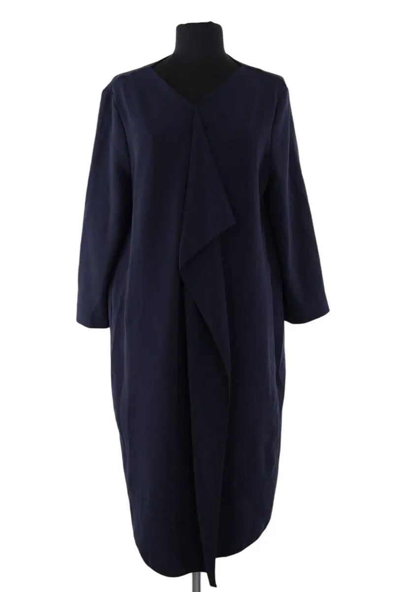 Robe Max Mara Bleu en Synthétique, taille L - Seconde Main