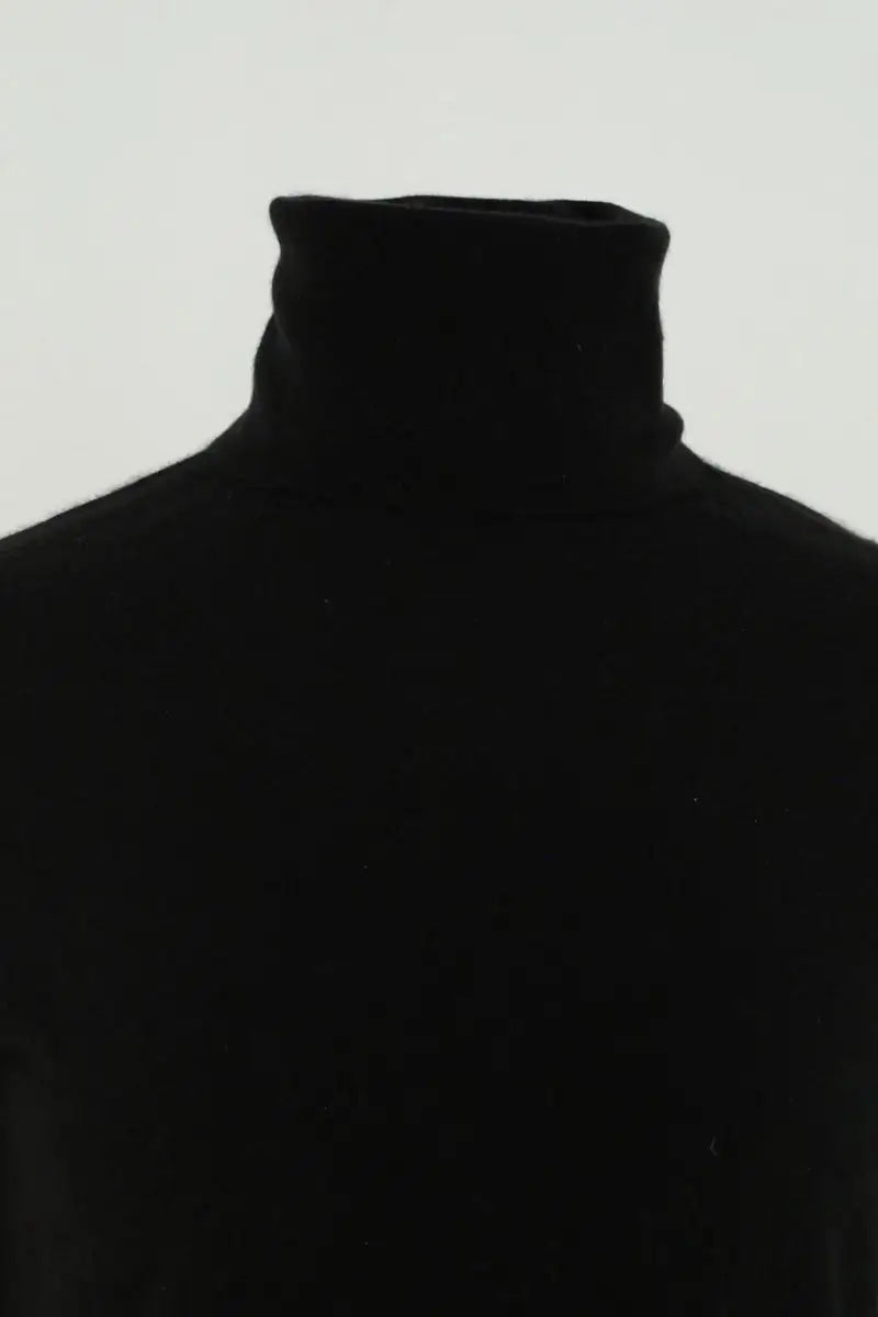 Top Falconeri Noir en Cachemire