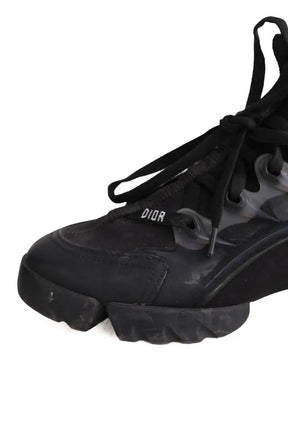 Baskets Dior D Connect Noir en Caoutchouc