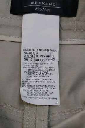 Mini jupe Max Mara  Beige