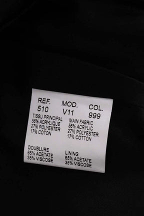 Blazer Carven Noir en Synthétique