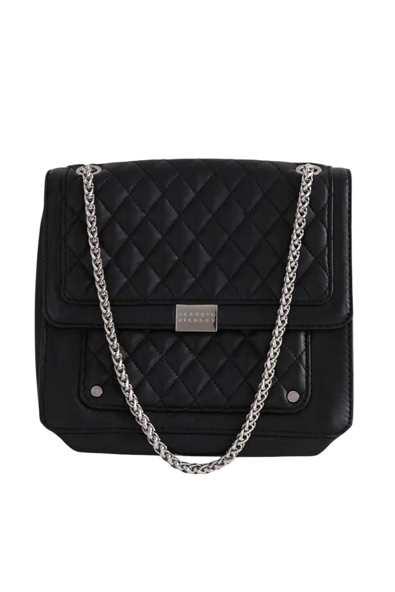Sac porté épaule Claudie Pierlot Noir en Cuir - Seconde Main