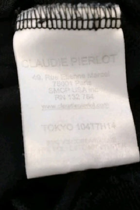 T-shirt Claudie Pierlot  Noir
