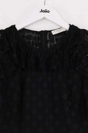Robe Sandro Noir en Synthétique