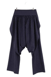 Pantalon Jean Paul Gaultier Bleu en Laine, taille M - Seconde Main