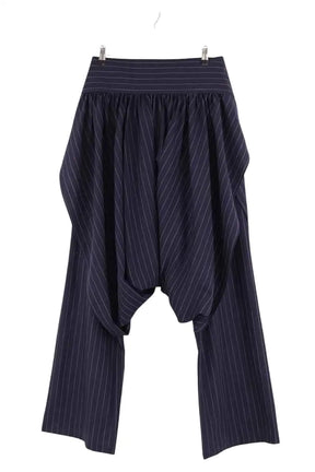 Pantalon Jean Paul Gaultier Bleu en Laine, taille M - Seconde Main