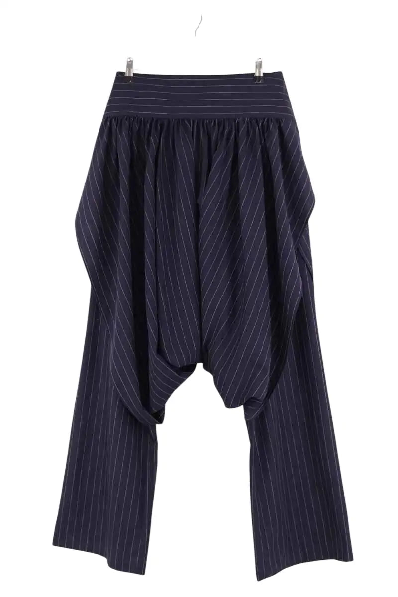Pantalon Jean Paul Gaultier Bleu en Laine, taille M - Seconde Main