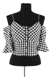T-shirt Maje Marine en Viscose, taille S - Seconde Main