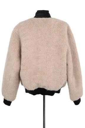 Blouson The Kooples Beige en Synthétique