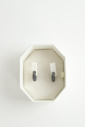 Boucles d'oreilles Swarovski  Noir