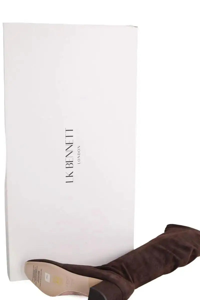 Bottes LK Bennett Eldon Marron en Daim
