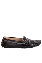 Mocassins Tod's Noir en Cuir, taille 37 - Seconde Main
