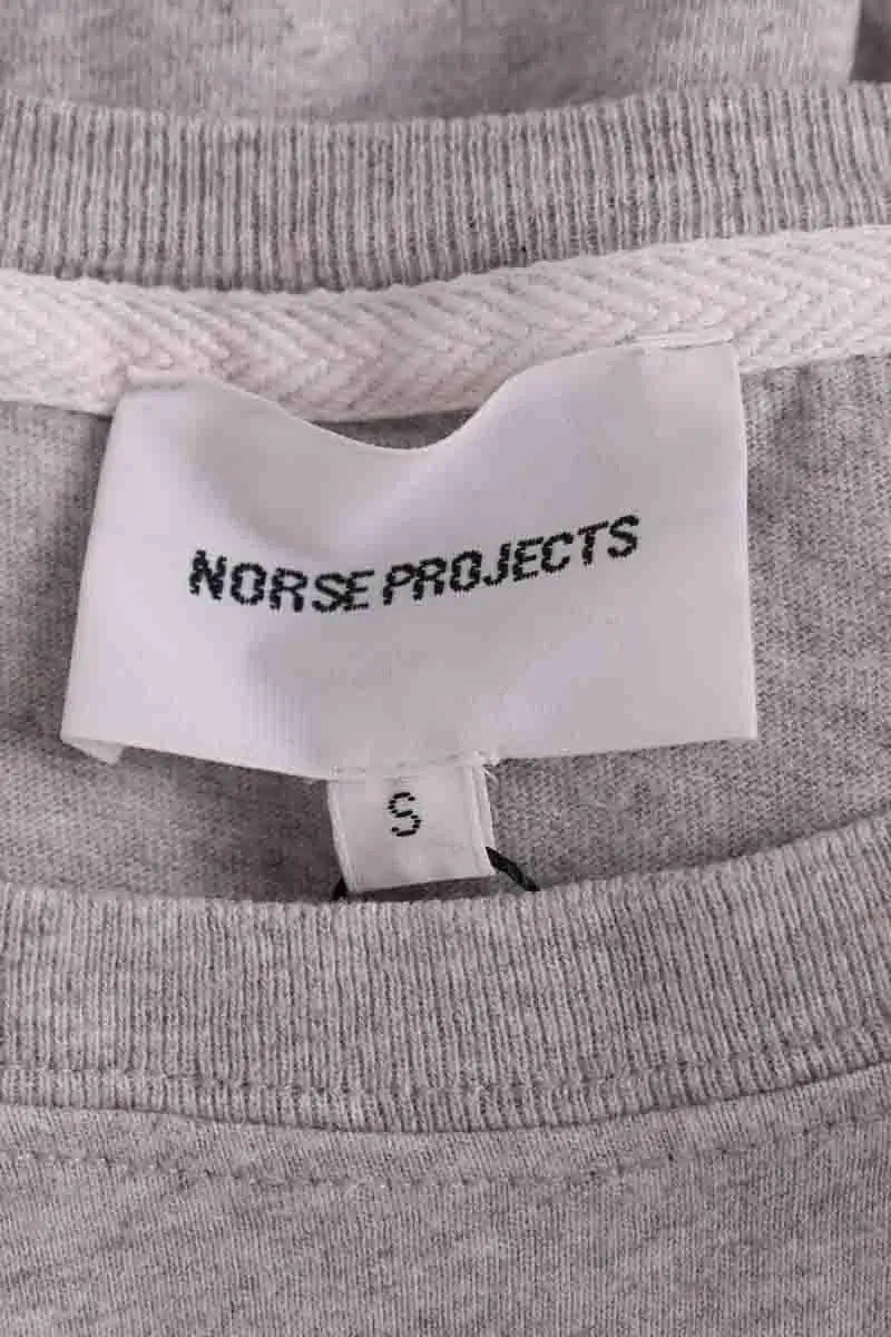 T-shirt Norse Projects Gris en Coton