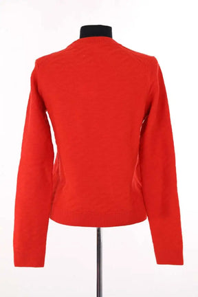 Pull Hermès Orange en Laine