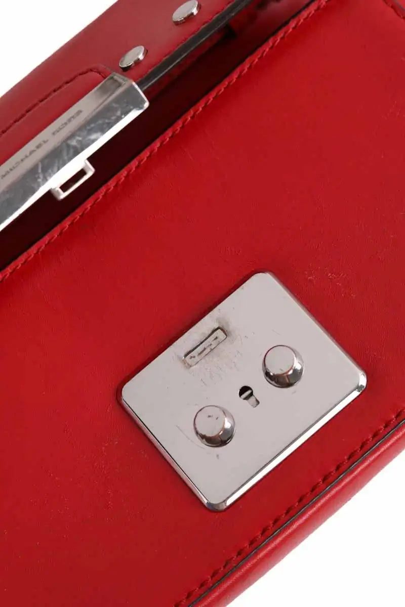 Sac à bandoulière Michael Kors Rouge en Cuir