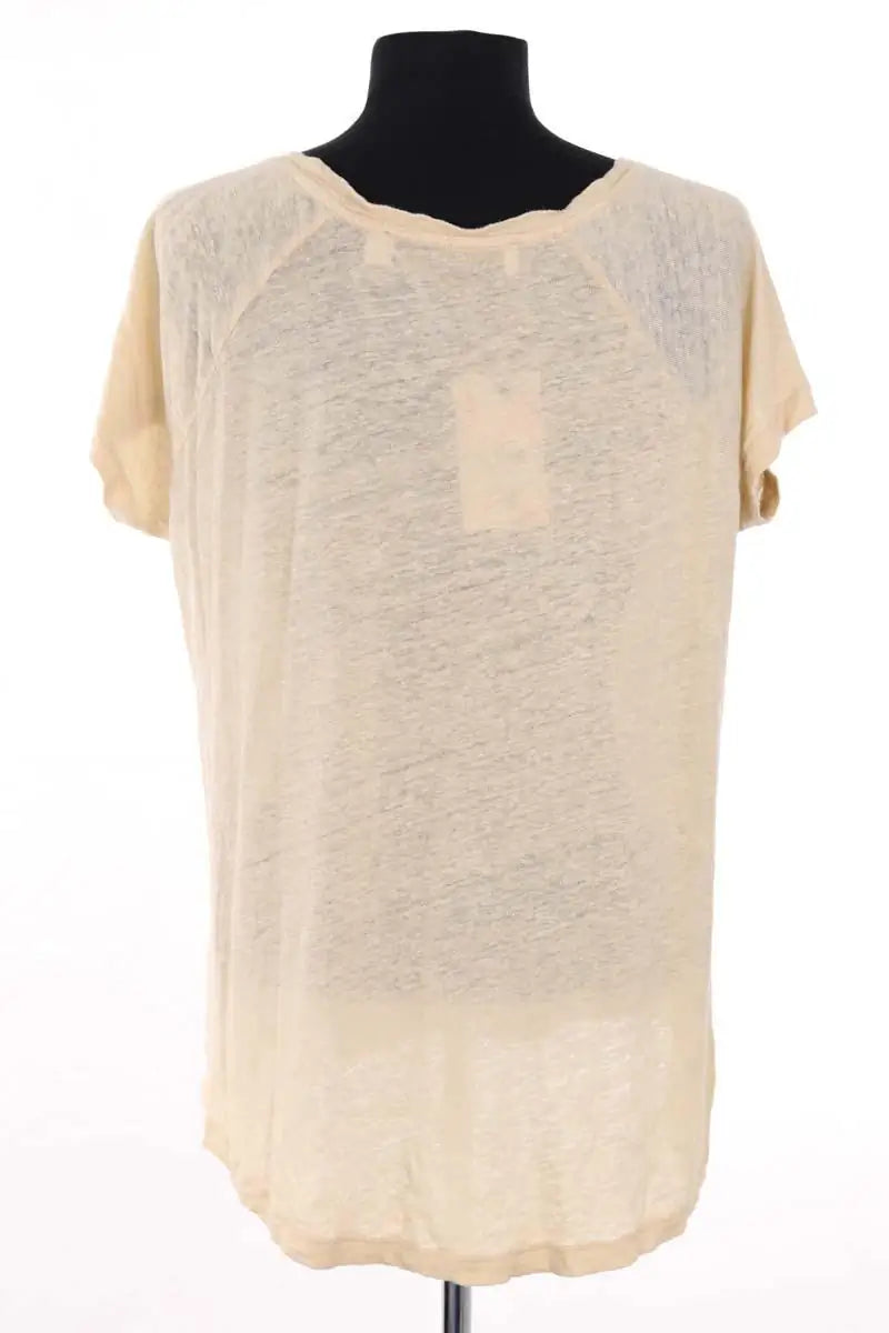 T-shirt Iro Jaune en Lin