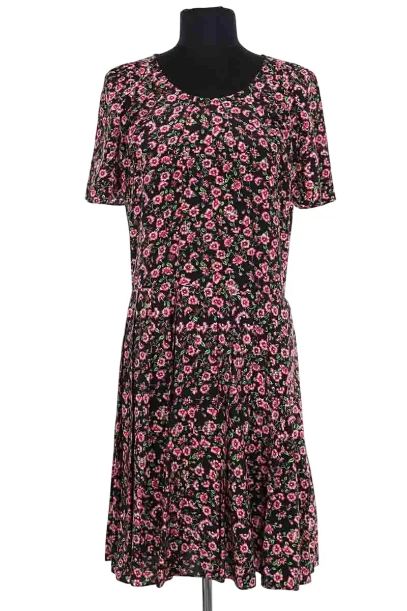 Robe The Kooples Noir en Synthétique, taille S - Seconde Main