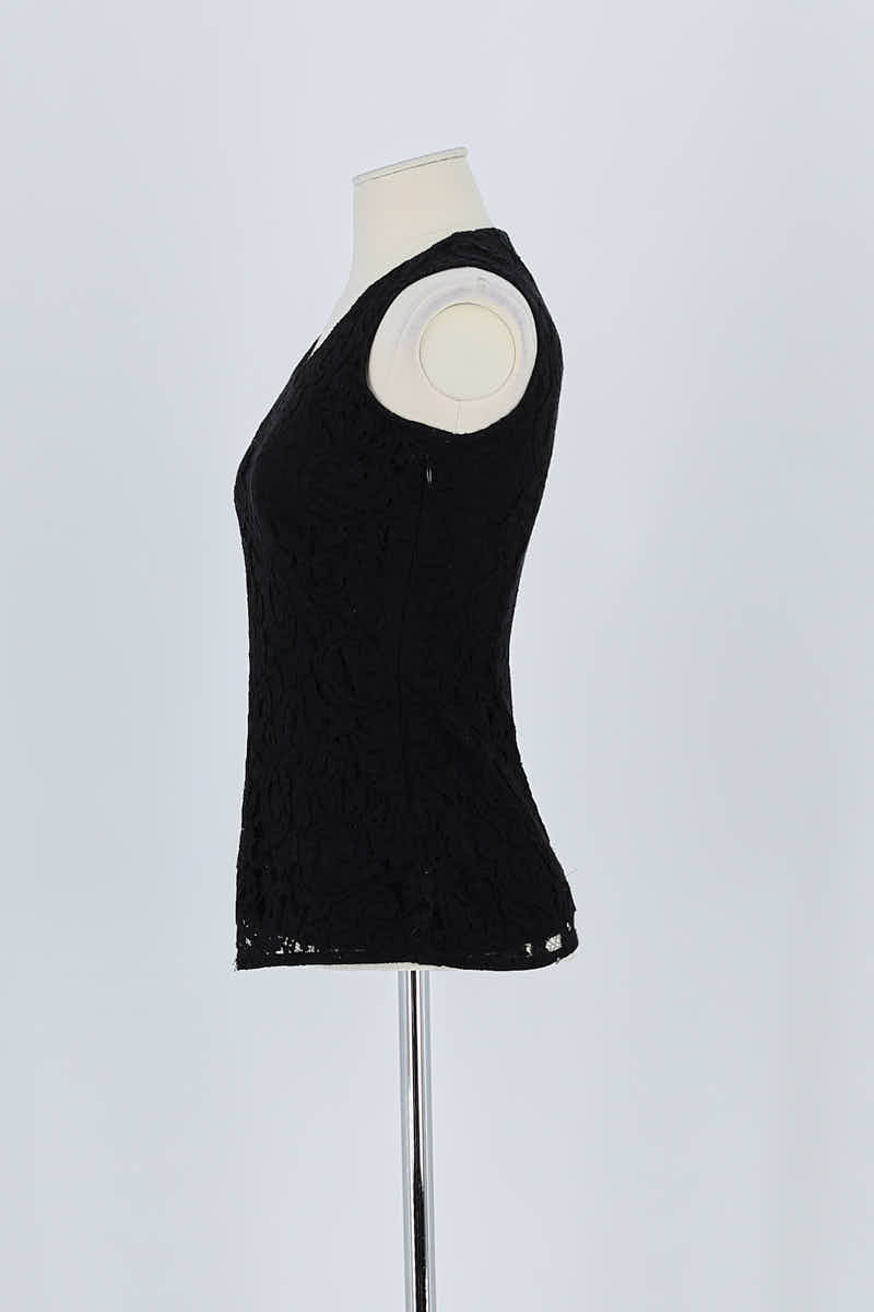 Top sans manche Armani  Noir