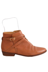Boots à boucles Sézane Camel en Cuir, taille 37 - Seconde Main