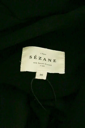 Robe Sézane Noir en Synthétique