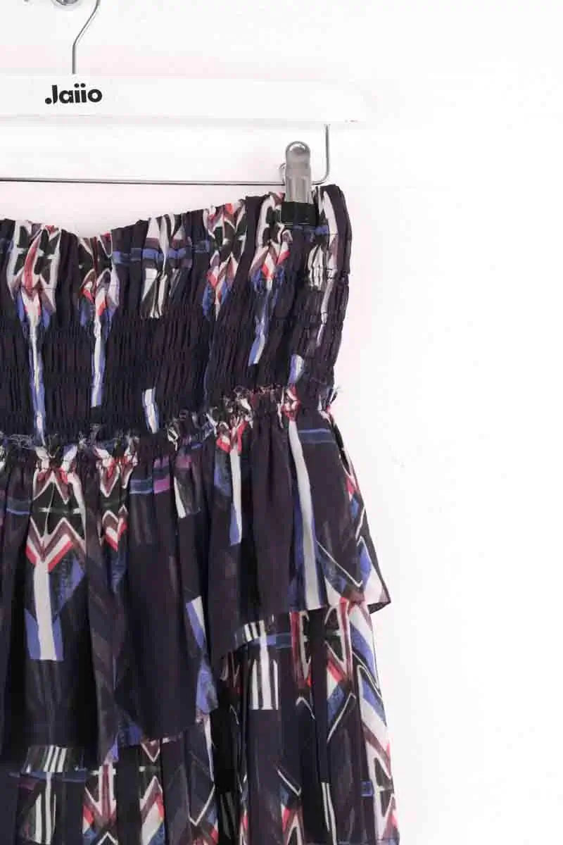 Mini jupe Isabel Marant Noir en Soie