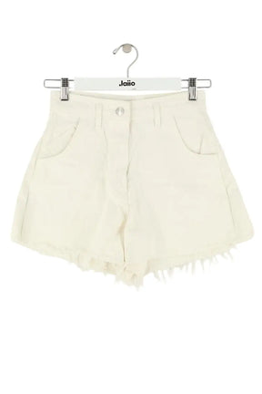 Mini short Maje Blanc en Coton, taille S - Seconde Main