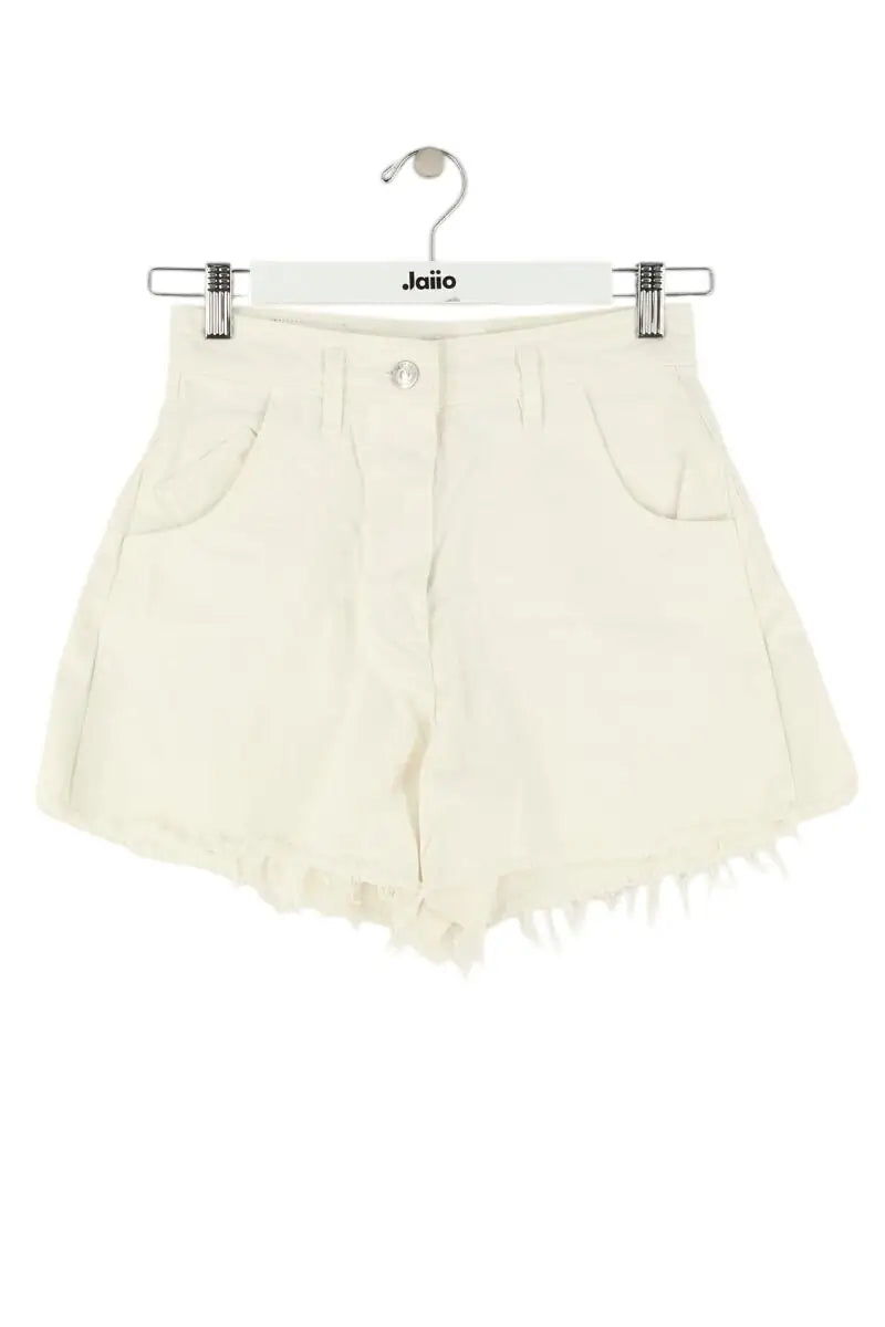 Mini short Maje Blanc en Coton, taille S - Seconde Main