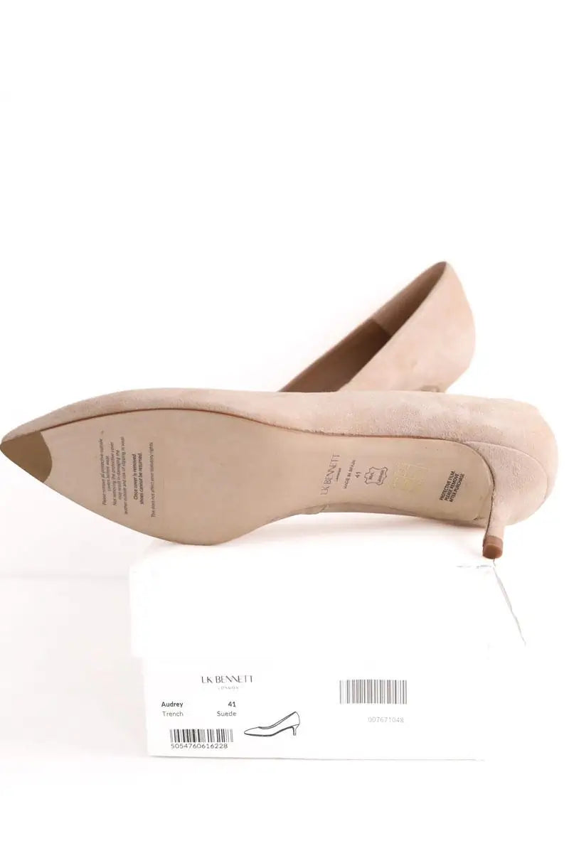 Talons LK Bennett Audrey Beige en Daim