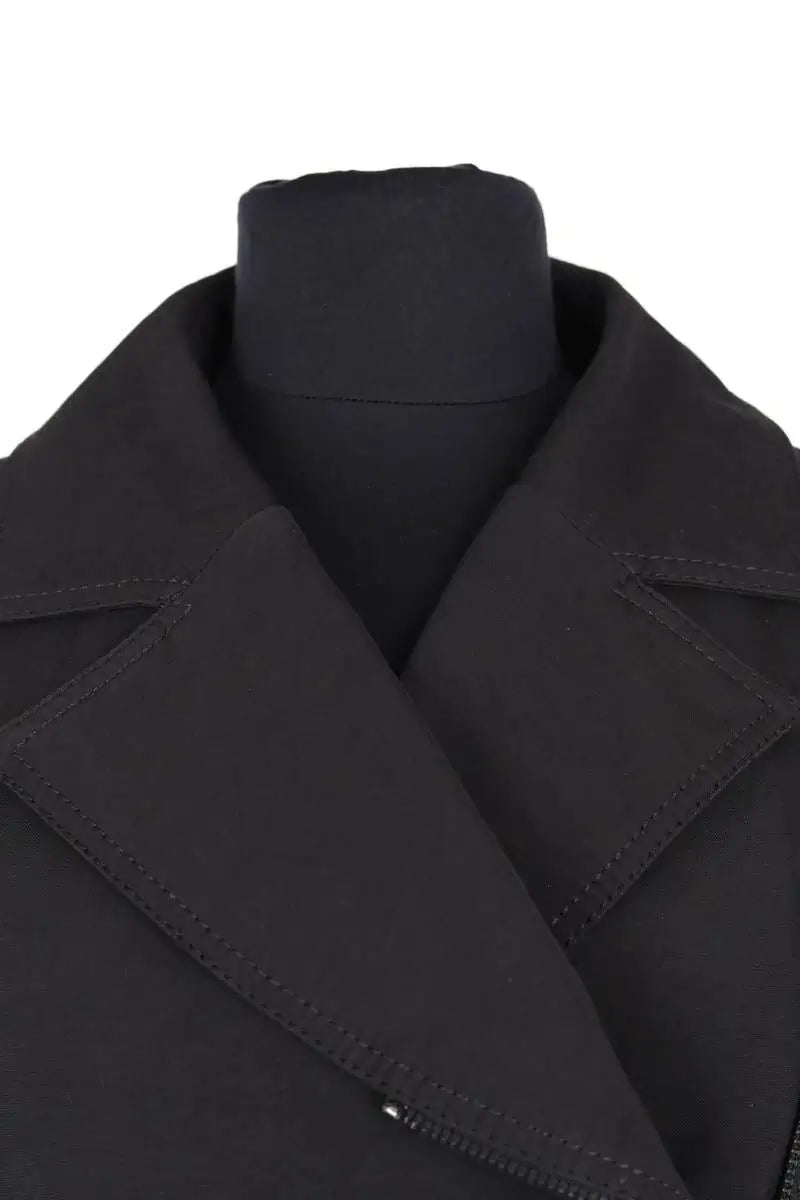 Blouson cintré Emporio Armani Noir en Coton