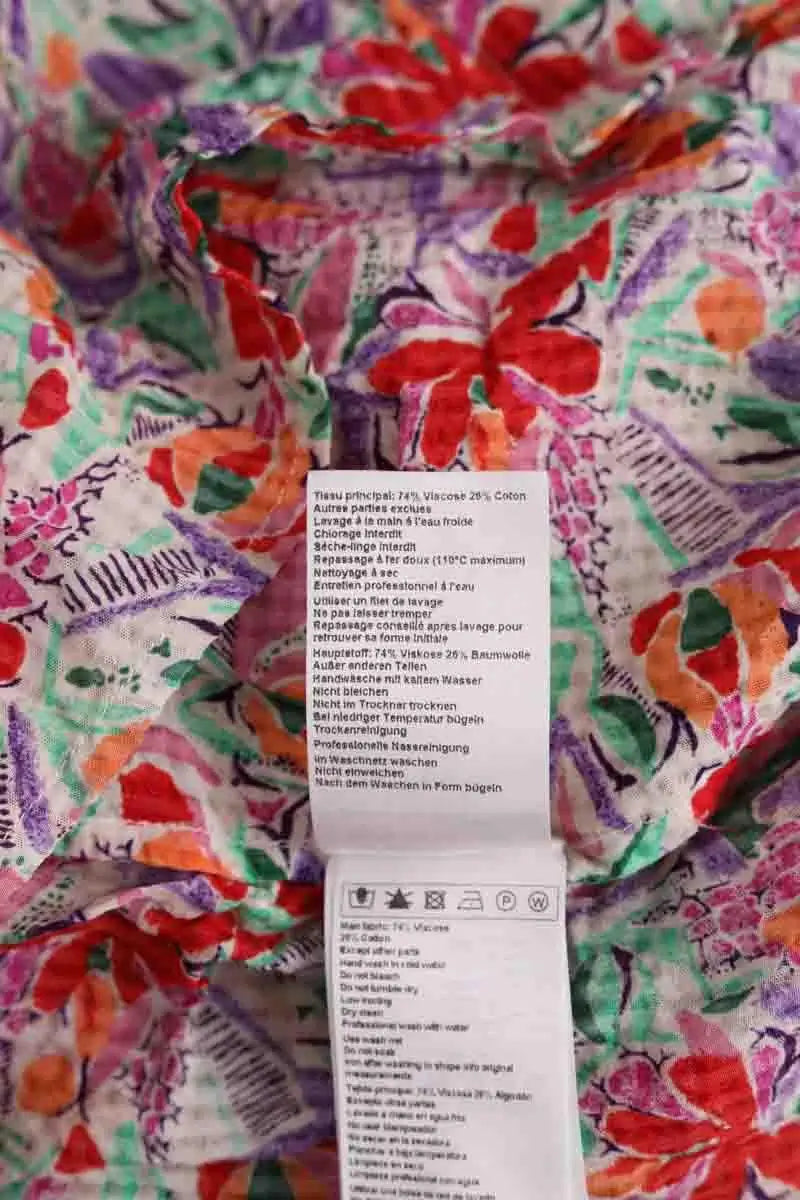 Blouse Ba&Sh Rouge en Viscose