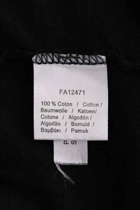 T-shirt Lacoste Noir en Coton