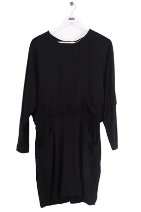 Robe Des Petits Hauts Noir en Viscose, taille L - Seconde Main