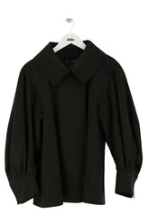 Manteau Alberta Ferretti Noir en Synthétique, taille S - Seconde Main