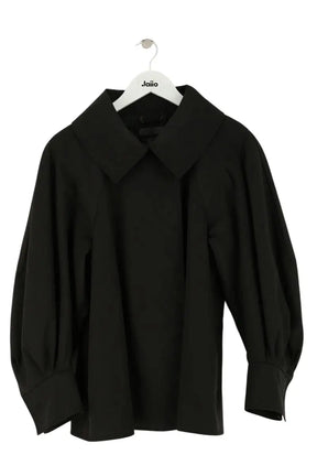 Manteau Alberta Ferretti Noir en Synthétique, taille S - Seconde Main