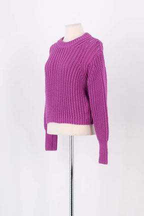 Pull Claudie Pierlot Violet en Coton