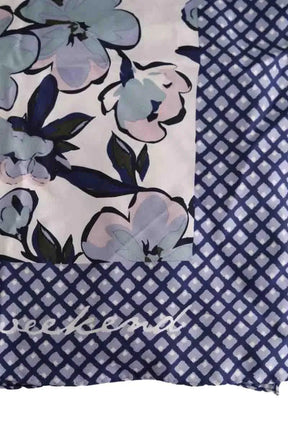 Carré Max Mara Bleu en Soie