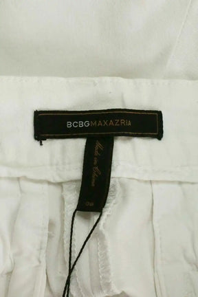 Mini short BCBG Max Azria Blanc en Coton
