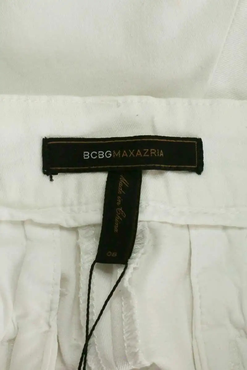 Mini short BCBG Max Azria Blanc en Coton